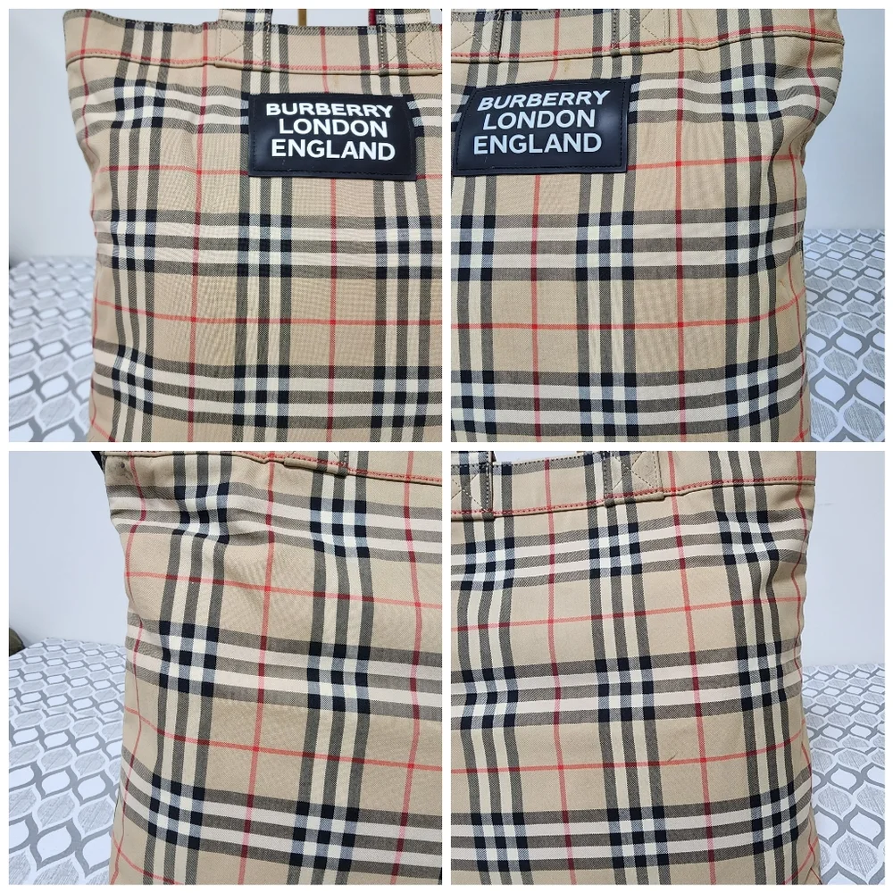 Burberry Nova Check Messenger Bag Beige/Black